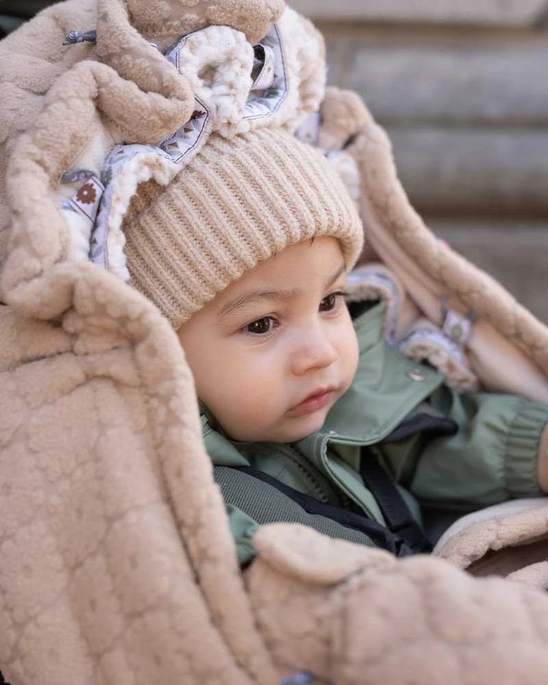 Kepurė TB Print Rękawice Lodger pirštinės Folklore Fleece 12-24m MTF 630_12-24