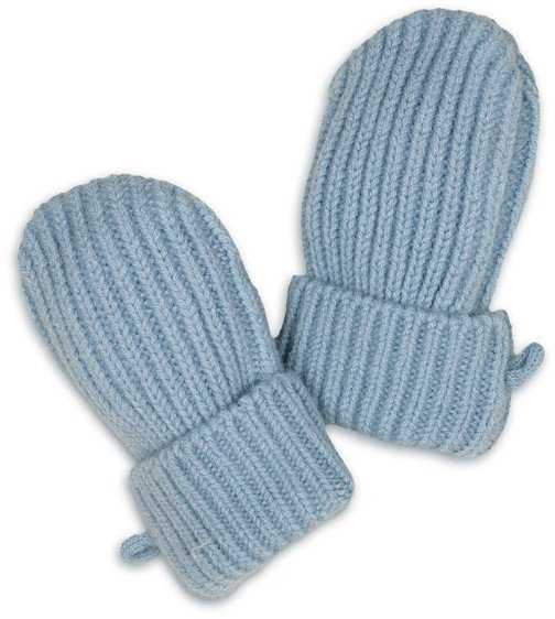 Rankšluostis TB Print Lodger Mittens Merino wełniane rękawiczki vaikams Mėlyna Fogg 0-12m MTM 110_0-12