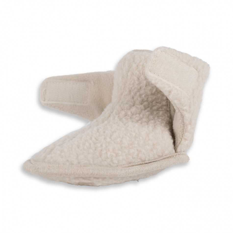 TB Print New! Lodger Slipper Teddy slippers Birch 6-12m SLT 599_6-12