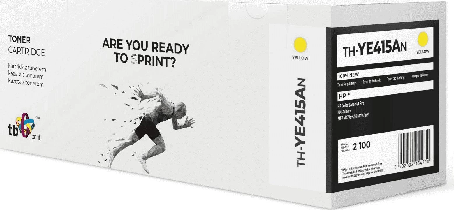 Tb Print Tonerio kasetė, skirta HP Color LJ Pro M454 W2032A TH-YE415AN 100% nauja geltona