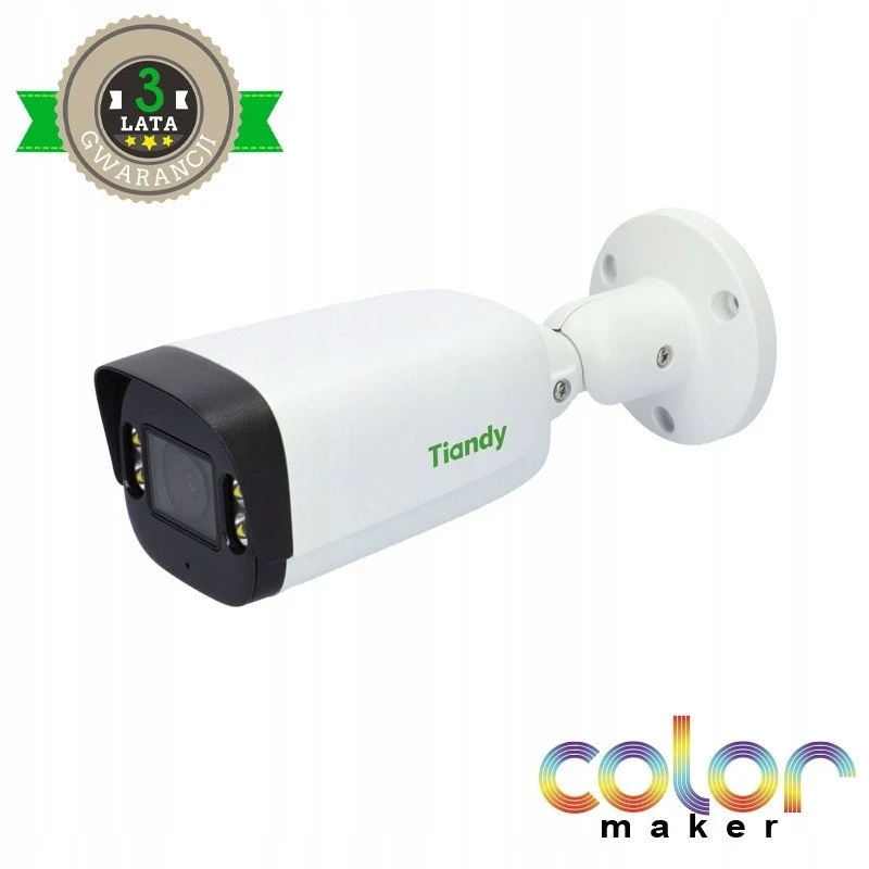 IP kamera Tiandy TC-C34UP IP kamera Tiandy vamzdinė 4Mpx Color Maker SPEC:W/E/Y/M/4MM/V4.0