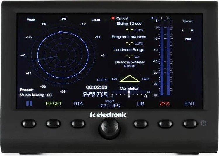 TC Electronic Clarity M Stereo - stereo garso matuoklis