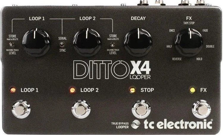 ギター TC ELECTRONIC Ditto x4 Looper TC Electronic Ditto X4 Looper – gitaros efektas, modelis
