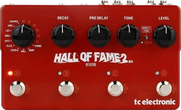 TC Electronic Hall of Fame 2 X4 Reverb - gitaros efektas