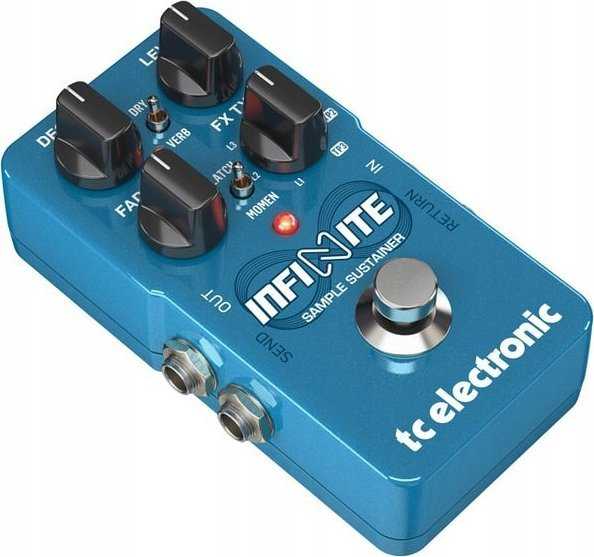 TCC TC Electronic INFINITE SAMPLE SUISTAINER tipo efekto palaikymas