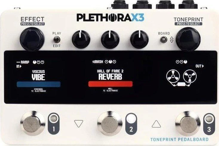 TC Electronic PLETHORA X3 – gitarinis multiefektas
