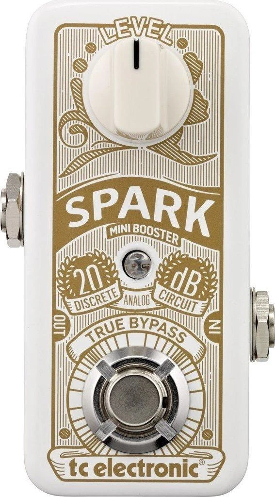 TCC TC Electronic Spark Mini Veiksmo pedalas Balta