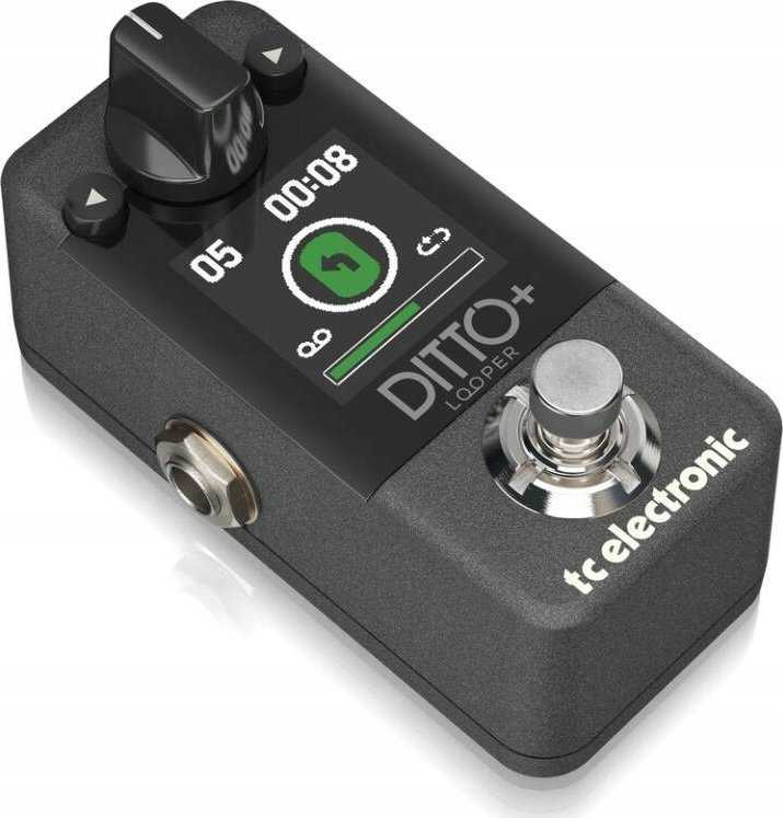 TC Electronic Ditto+ Looper - Efektyvus typu looper