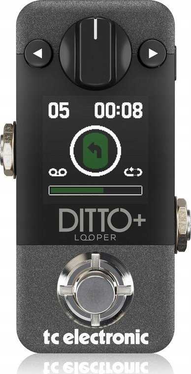 TC Electronic Ditto+ Looper - Efektyvus typu looper
