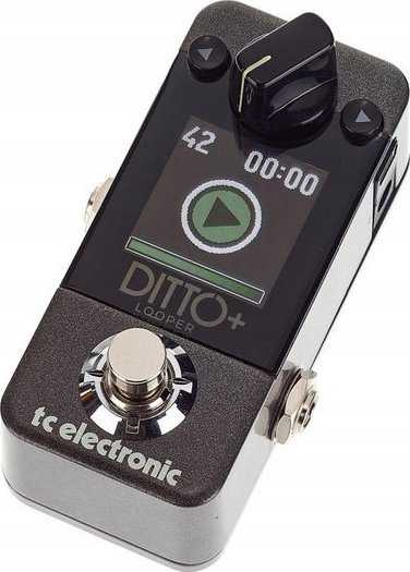 TC Electronic Ditto+ Looper - Efektyvus typu looper