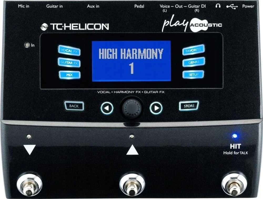 TLN TC Helicon Play akustinės akustinės gitaros procesorius