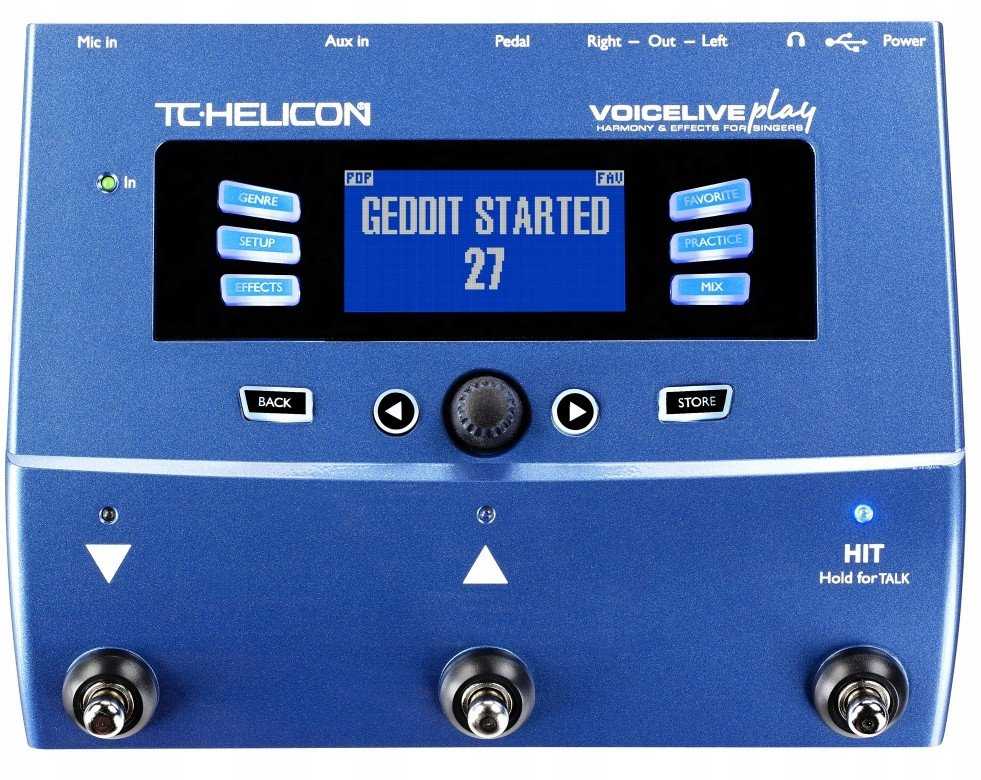 TC Helicon Voicelive Play balso procesorius