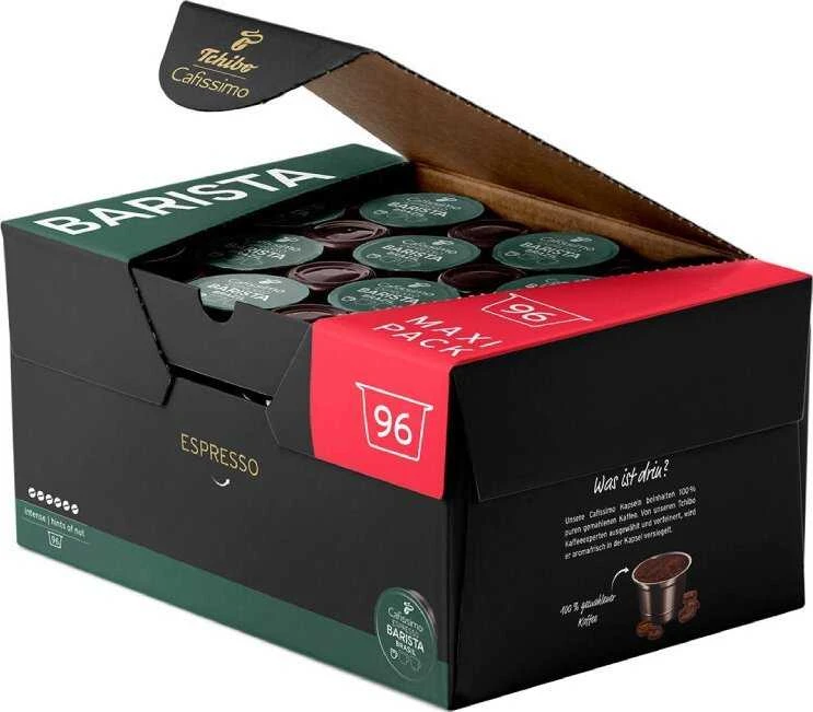Kavos kapsulės Tchibo Cafissimo / Caffitaly sistemoms Tchibo Cafissimo Espresso Brasil, 96 vnt.