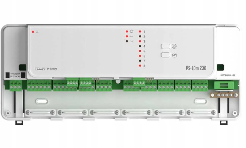 Tchibo Laidinė relė su DIN bėgeliu, mėlyna, PS-10M 230 Tech Controllers