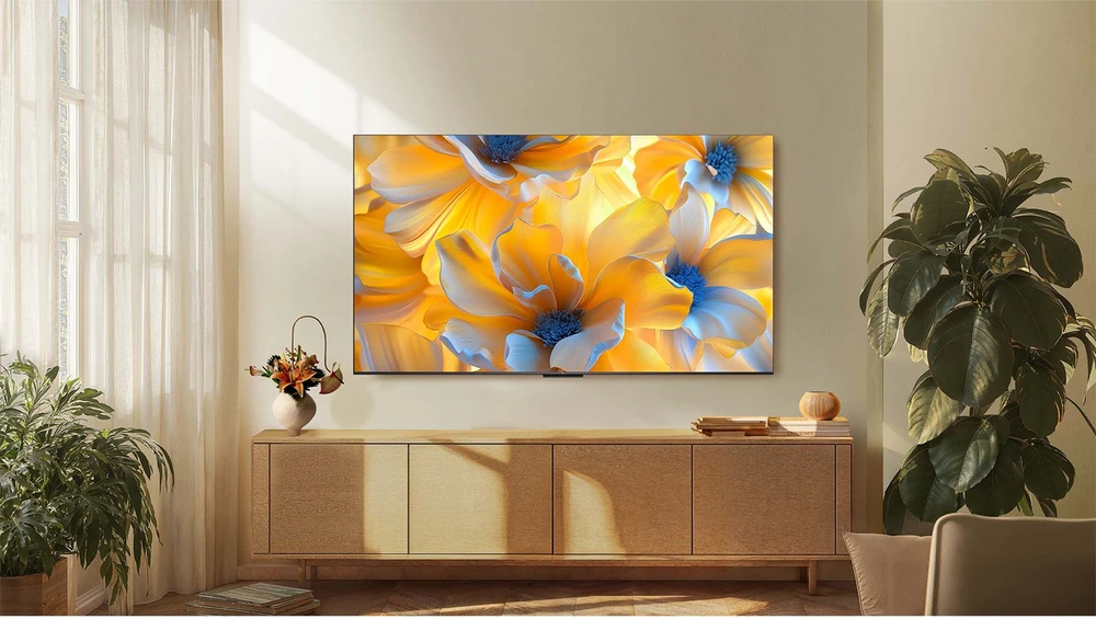 Televizorius TCL 55C69K TV 139.7 cm (55") 4K Ultra HD Smart TV Wi-Fi Metallic