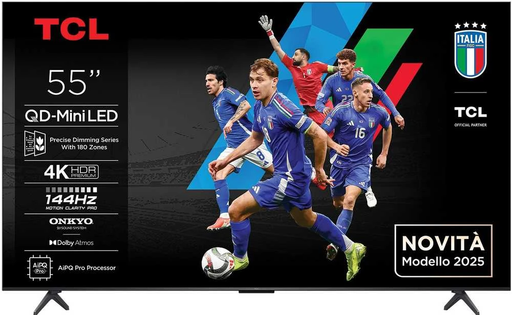 TCL Q6C 55Q6C televizorius 139,7 cm (55") 4K „Ultra HD“ išmanusis televizorius „Wi-Fi“ metalinis