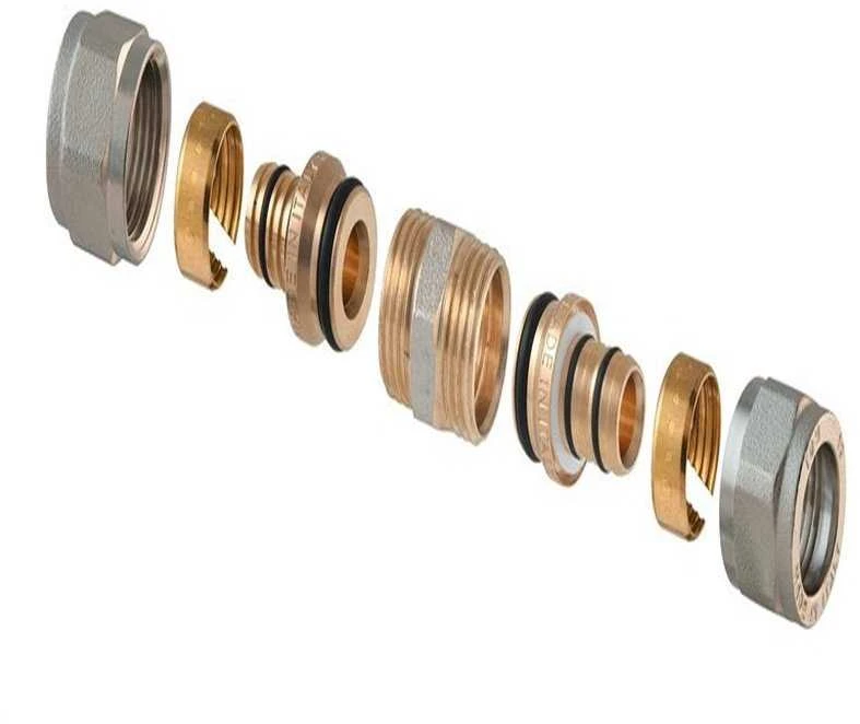 Tdm Brass Išardomoji užveržiama jungtis 1440, 20 x 20 mm
