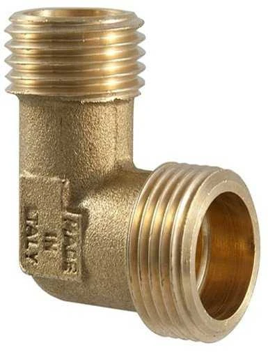 Alkūnė 212L, TDM Brass, 1", 90°, išoriniai sriegiai