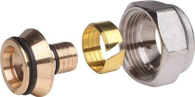 Tdm Brass Užveržiama alkūnė 1070, 32 mm x 1" x 3 mm, vidin. sriegis