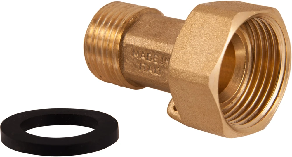 Tdm Brass Tdm_Brass Ilgintuvas 110C, 15 mm ilgio, ½", išorinis/vidinis sriegiai