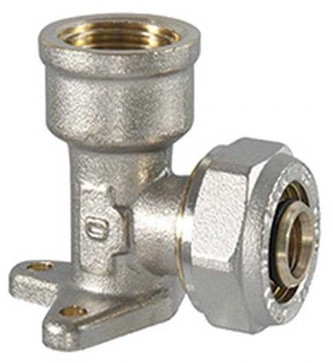 Tdm Brass Tvirtinama užveržiama alkūnė 1080, 1/2"x20 mm, vidin. srieg.