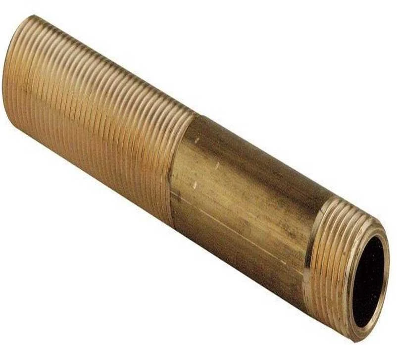 Ilgasriegis 105S, TDM Brass, ½", 200 mm, išorinis sriegis