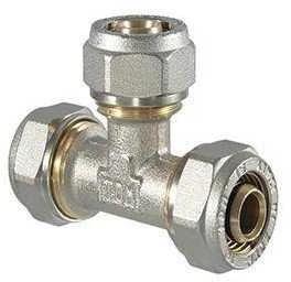 Tdm Brass Tdm_Brass Užveržiamas trišakis 1055, 1/2″ x 16 mm, vidinis sriegis