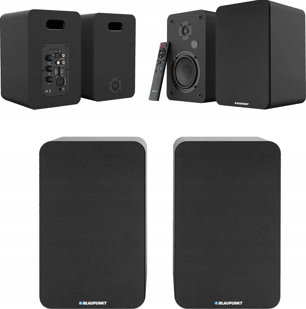 Blaupunkt BS50BK kolonėlės, Juodos spalvos