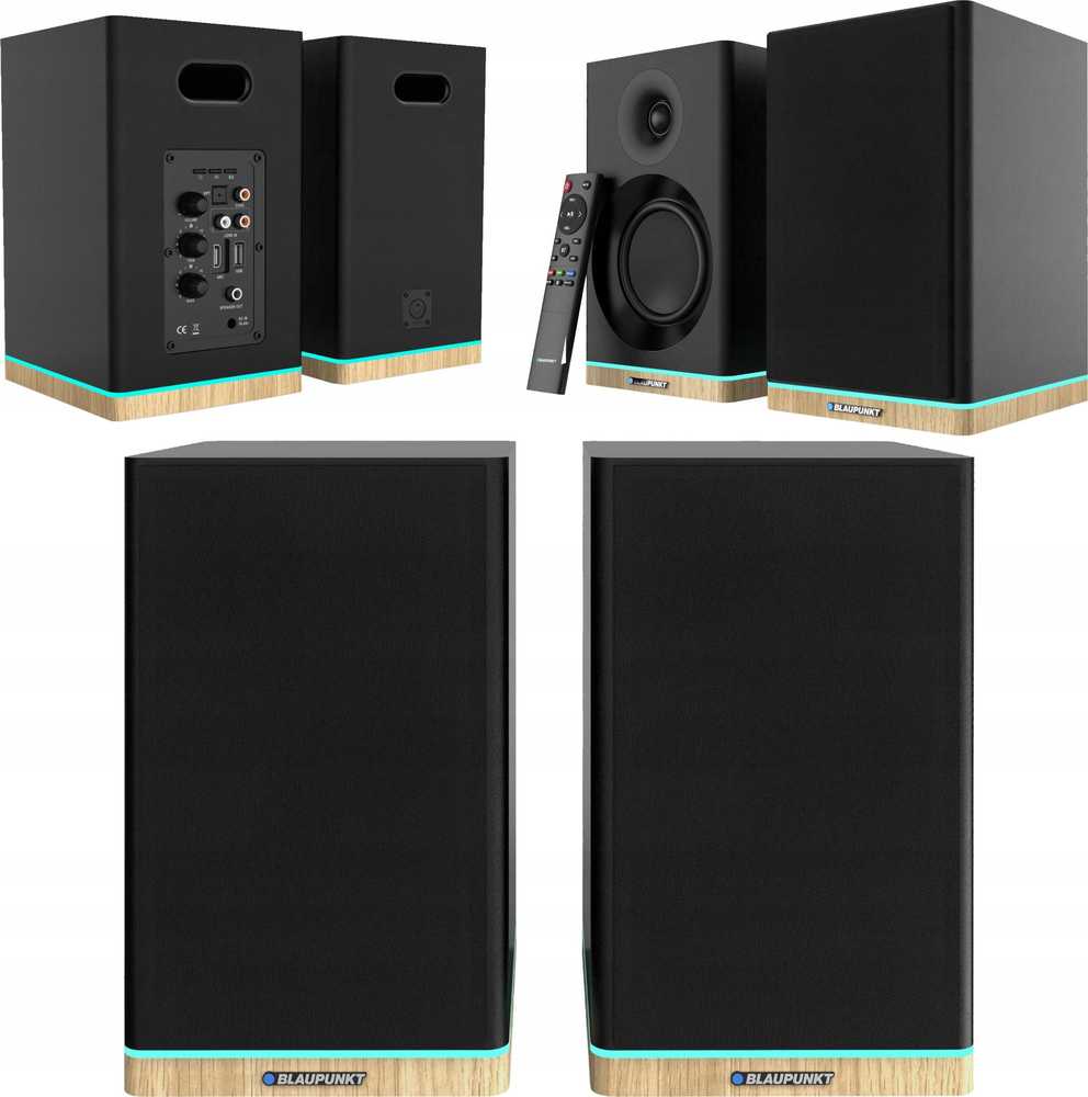 Blaupunkt BS60BK LED kolonėlės, Juodos spalvos