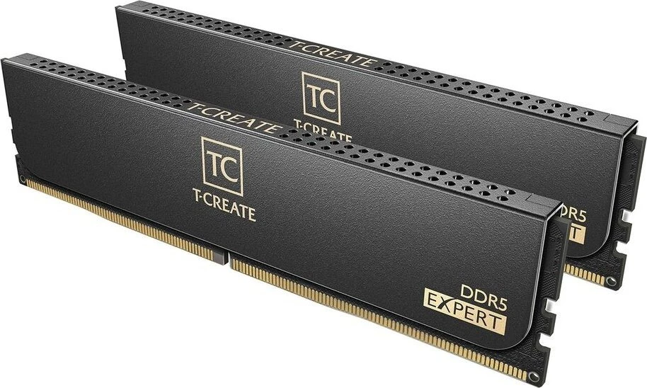 Team Group T-Create Expert DDR5-6000 RAM, CL30, XMP / EXPO - 32 GB Dual Kit, juodos spalvos