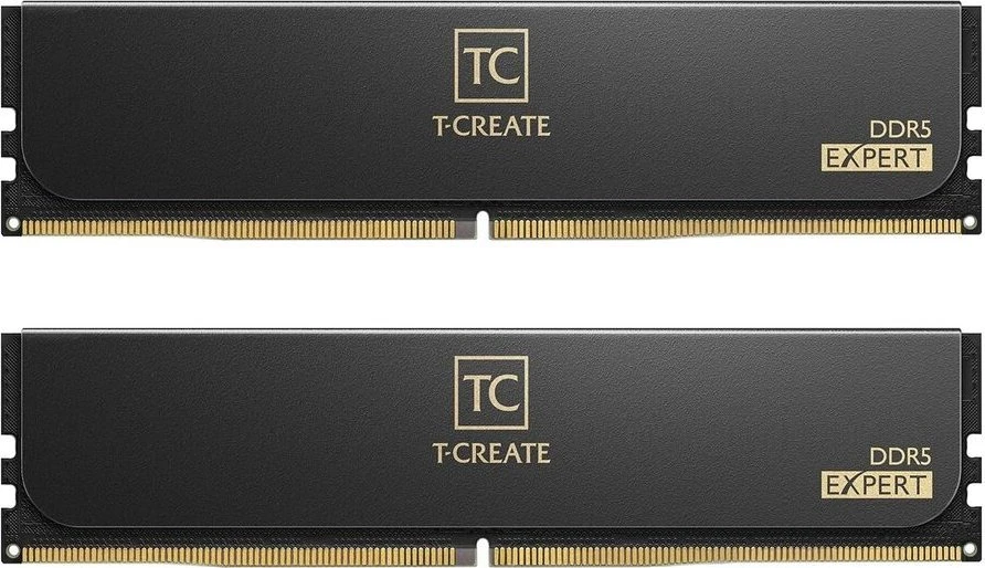 Team Group T-Create Expert DDR5-6000 RAM, CL30, XMP / EXPO - 32 GB Dual Kit, juodos spalvos
