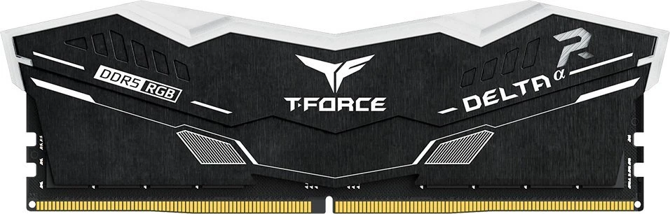 RAM atmintis TeamGroup T-Force Delta DIMM 32GB dvigubo rinkinio DDR5-6000 CL30 &8211; RGB Juodas