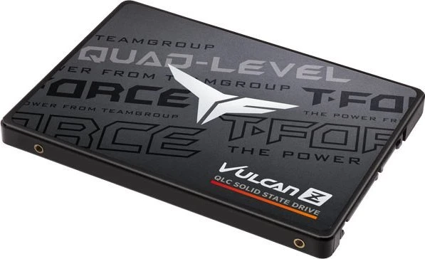 Team Group VULCAN Z QLC 4 TB, SSD - juodas/pilka, SATA 6 Gb/s, 2,5