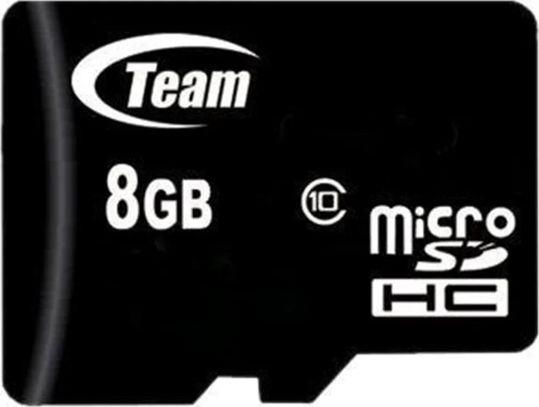 TEAM GROUP TUSDH8GCL1003 „Team Group“ atminties kortelė Micro SDHC 8GB 10 klasė + adapteris