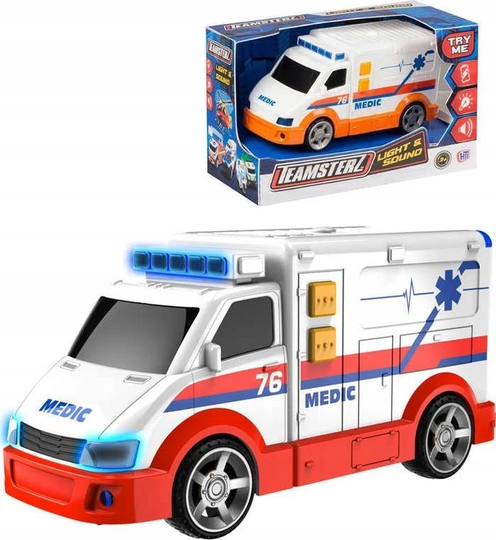 Hti Teamsterz *****TEAMSTERZ greitosios pagalbos automobiliai w/dw 1416564 /12