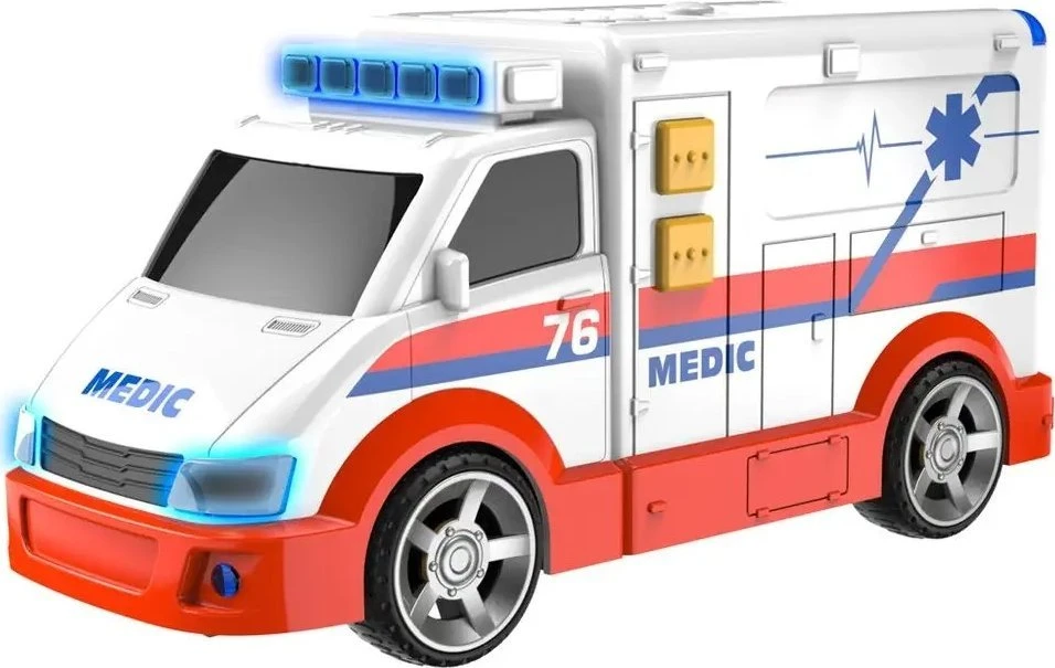 Hti Teamsterz *****TEAMSTERZ greitosios pagalbos automobiliai w/dw 1416564 /12