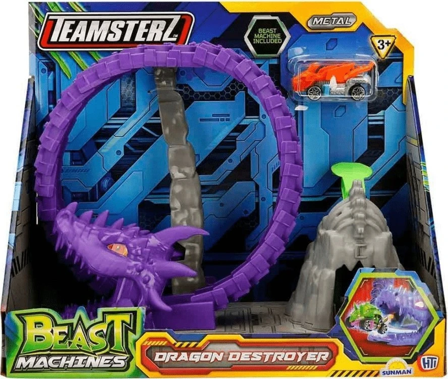 TEAMSTERZ BEAST MACHINES rinkinys „Drakonas-naikintojas“