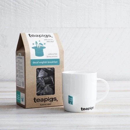 Teapigs – juodoji arbata pakeliuose Decaf English Breakfast 50 pakelių (2202000226)