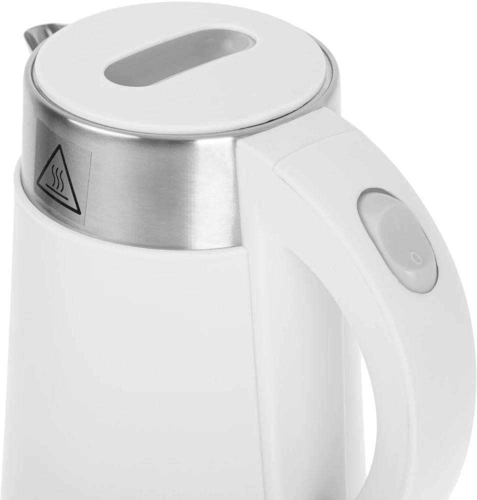 Adler | Virdulys | AD 1372 | Electric | 800 W | 0.6 L | Plastic/Nerūdijantis plienas | 360° rotational base | Baltas