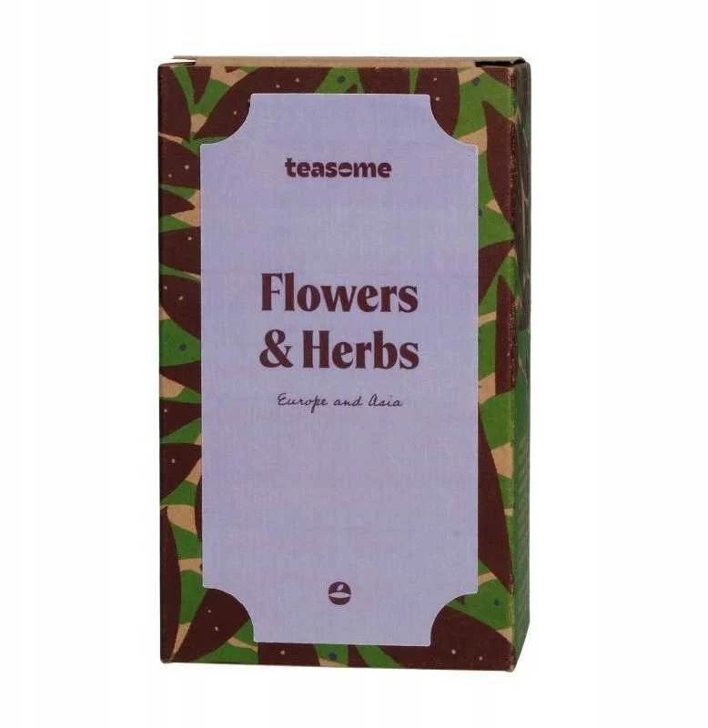 Teasome gėlių ir žolelių arbatos pakuotė