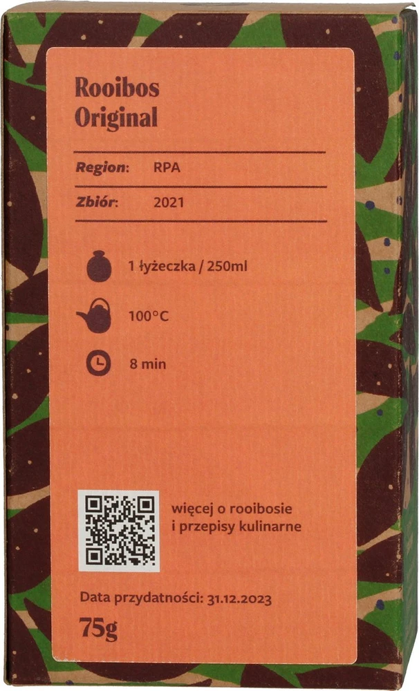 Teasome - Rooibos Original - Biri arbata 75g