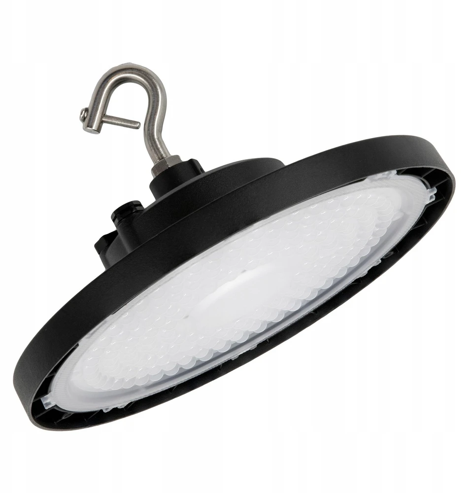 Tec Mar 120W LED UFO šviestuvas HIGH BAY V, juodas, 6500K, 60°