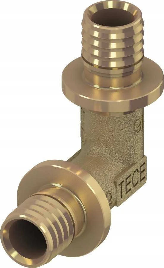 Tece alkūnė 90° 20mm žalvaris - 707020