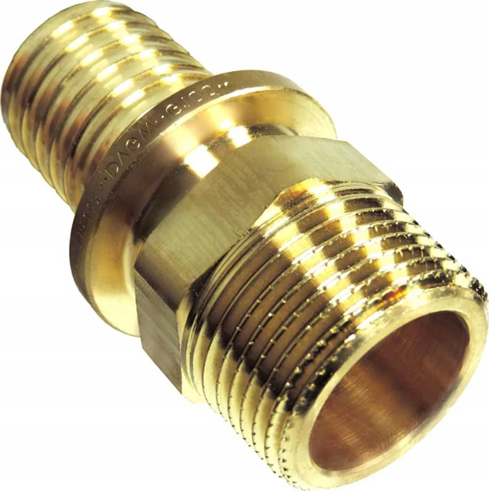 „Tece“ adapterio nipelis, išorinis sriegis, 20x3/4'', žalvaris - 705504