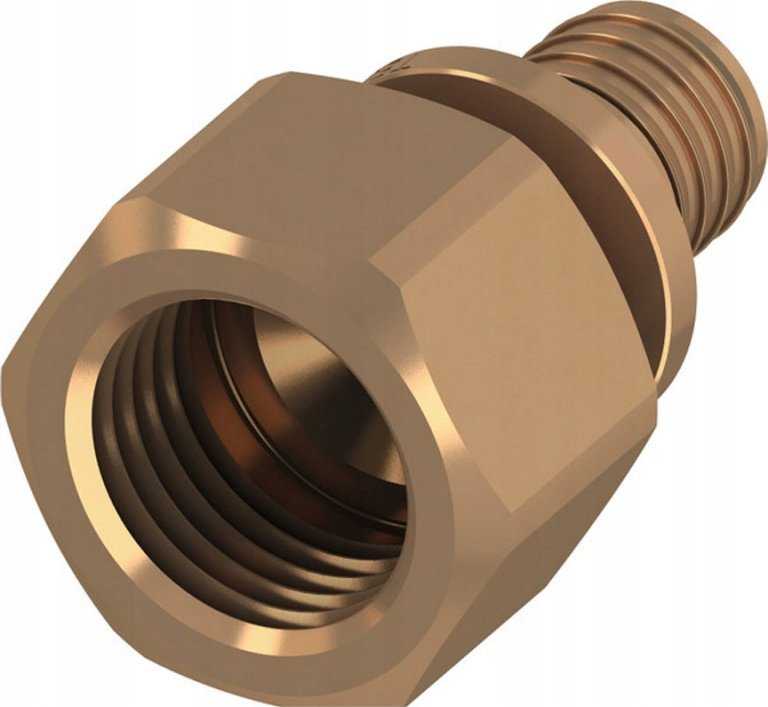 Tece adapterio įvorė 16 mm x 1/2 colio žalvaris (705002)