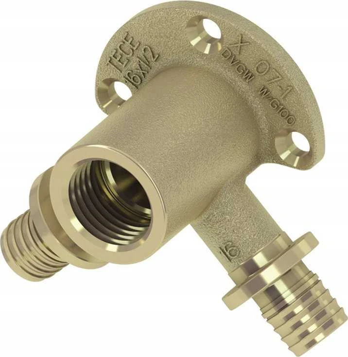 Tece dvigubos sienelės alkūnė GW 16x1/2'' - 708501