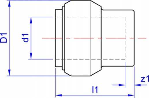 Tece Reducing Tee 25x20x25mm žalvaris - 710515
