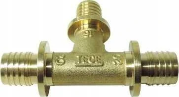 Tece Reducing Brass Tee 32 x 20 x 25mm (760518)