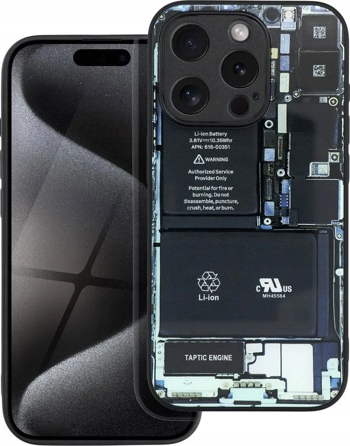 „Oem“ dėklas, skirtas „iPhone 15 PLUS“. Techninis dizainas 1
