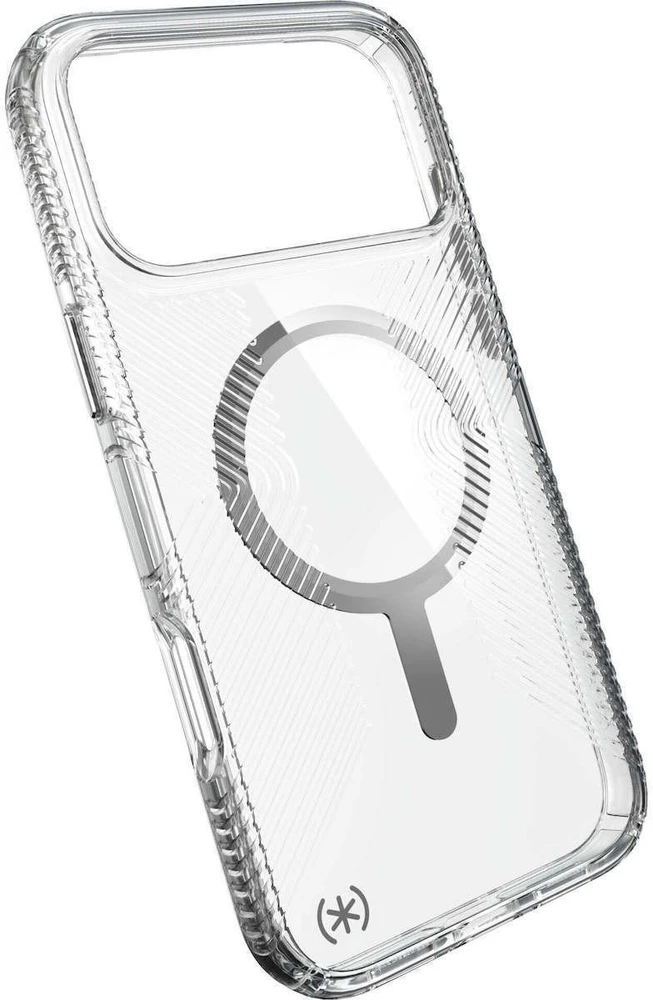 „Speck Presidio Perfect Clear Grip“ dėklas, skirtas „MagSafe iP 17 Pro Max“